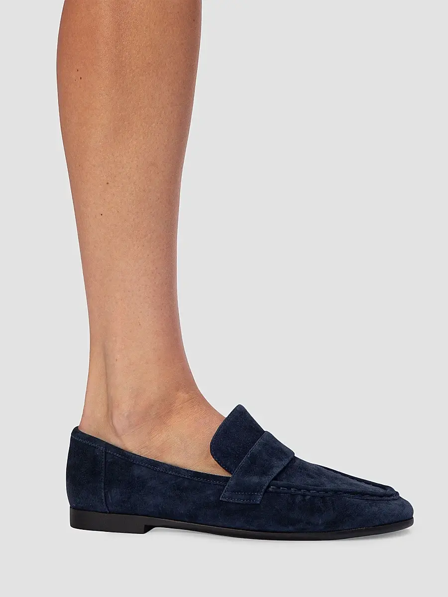 Black Suede Studio Women's Arrow Suede Loafers | Thumbnail 5 Black Suede Studio Women's Arrow Suede Loafers | Thumbnail 5
