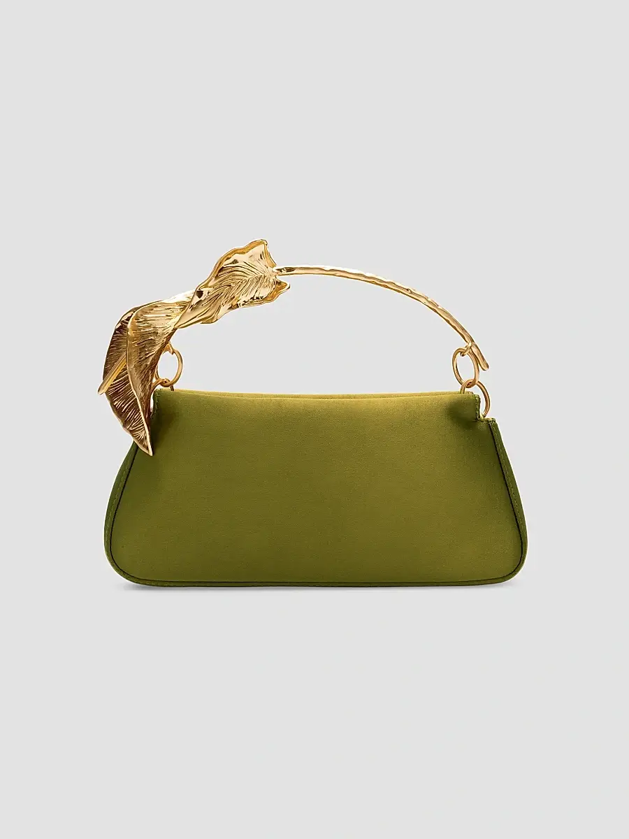 Cult Gaia Women's Calla Satin Handle Bag | Thumbnail 4 Cult Gaia Women's Calla Satin Handle Bag | Thumbnail 4