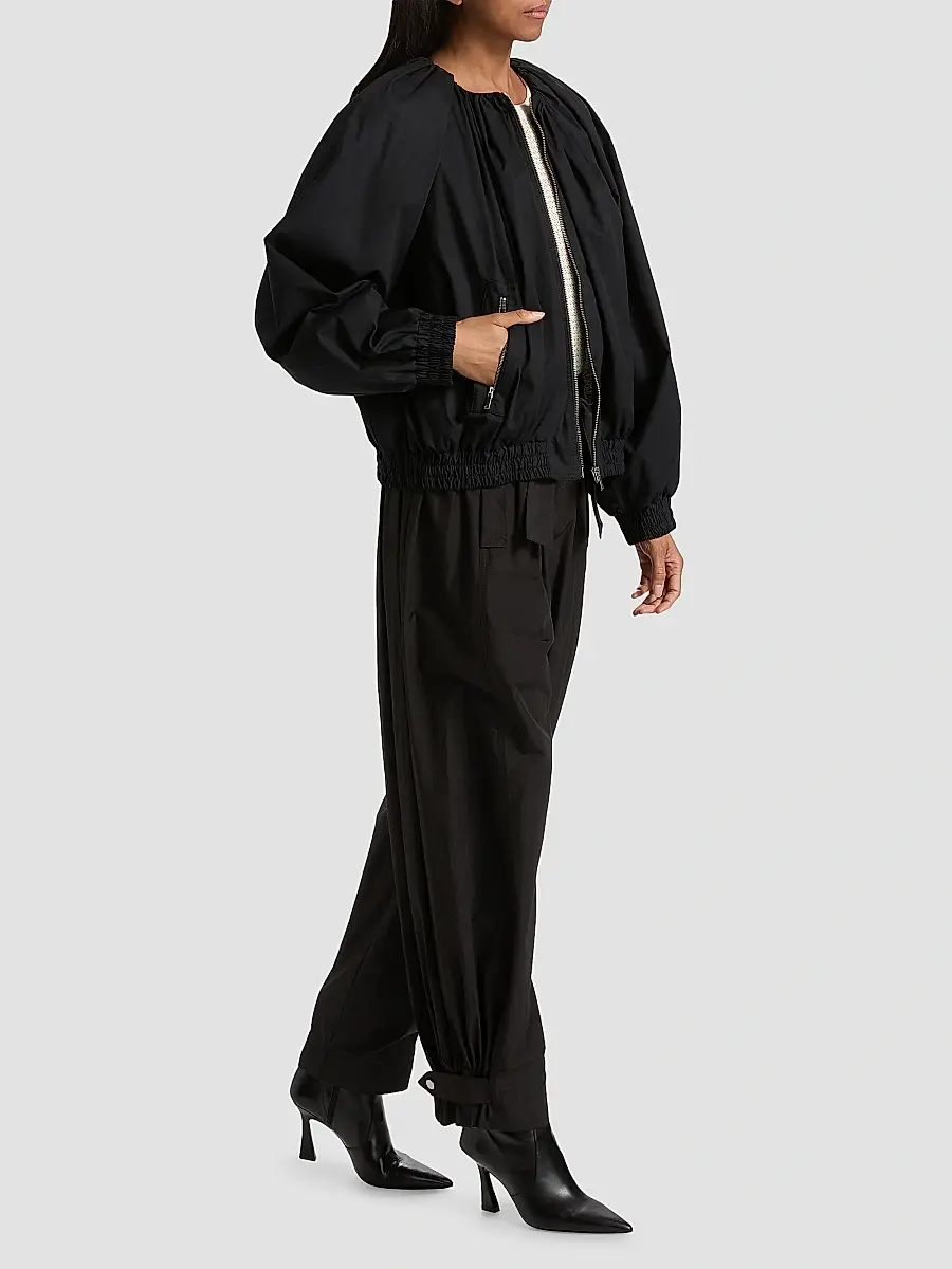 Derek Lam Women's Lukas Poplin Jacket | Thumbnail 2 Derek Lam Women's Lukas Poplin Jacket | Thumbnail 2