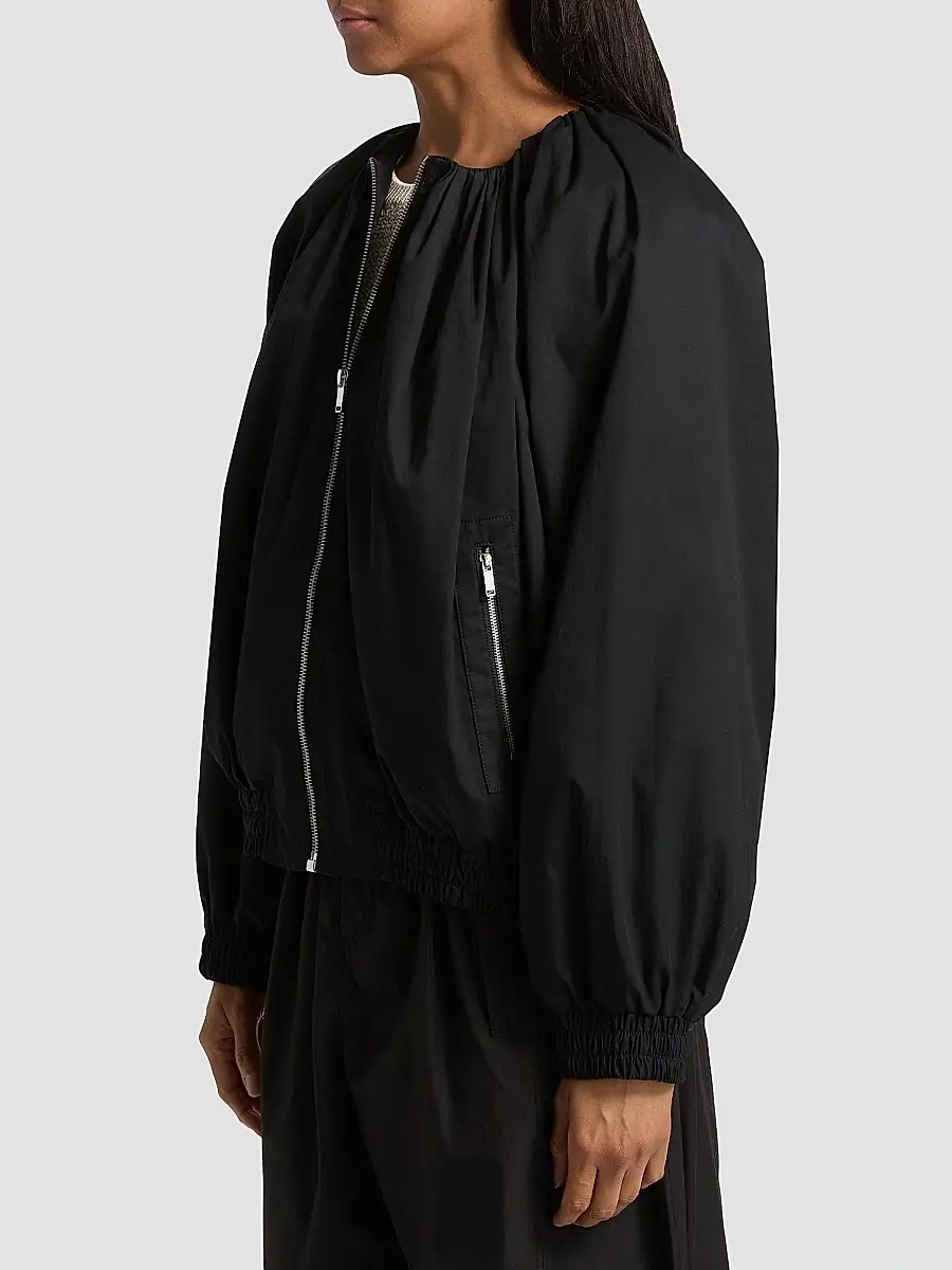 Derek Lam Women's Lukas Poplin Jacket | Thumbnail 4 Derek Lam Women's Lukas Poplin Jacket | Thumbnail 4
