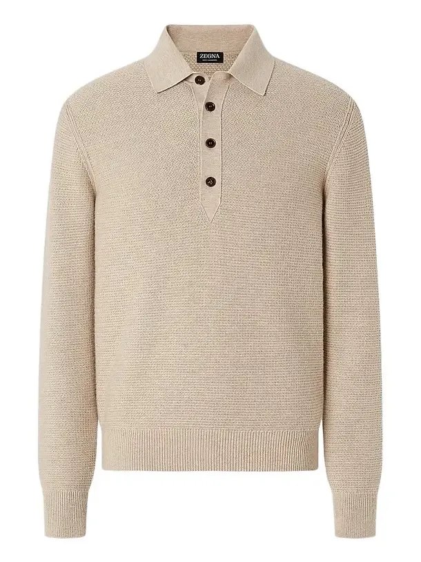 Men's Oasi Cashmere Polo Shirt