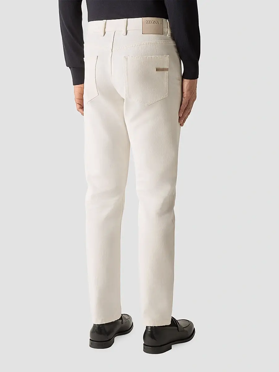Zegna Men's Cotton Roccia Jeans | Thumbnail 4 Zegna Men's Cotton Roccia Jeans | Thumbnail 4