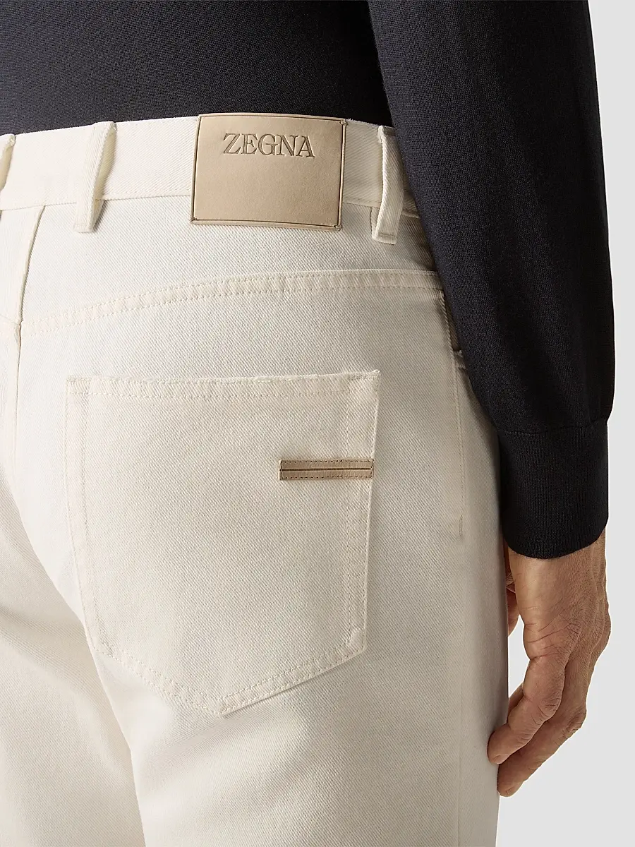 Zegna Men's Cotton Roccia Jeans | Thumbnail 5 Zegna Men's Cotton Roccia Jeans | Thumbnail 5