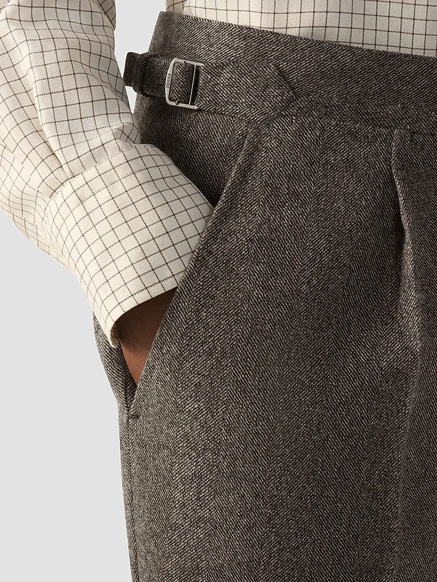 Zegna Men's Cashmere Pants | Thumbnail 6