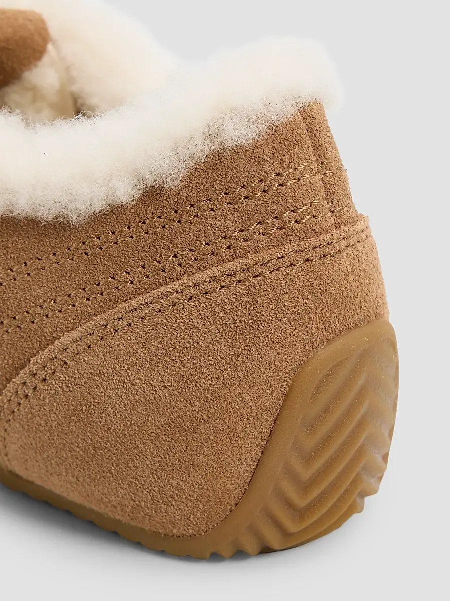 rag & bone Women's Retro Runner Suede & Shearling Low-Top Sneakers | Thumbnail 3 rag & bone Women's Retro Runner Suede & Shearling Low-Top Sneakers | Thumbnail 3