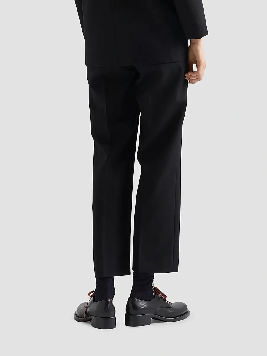 Prada Women's Compact Gabardine Pants | Thumbnail 4 Prada Women's Compact Gabardine Pants | Thumbnail 4