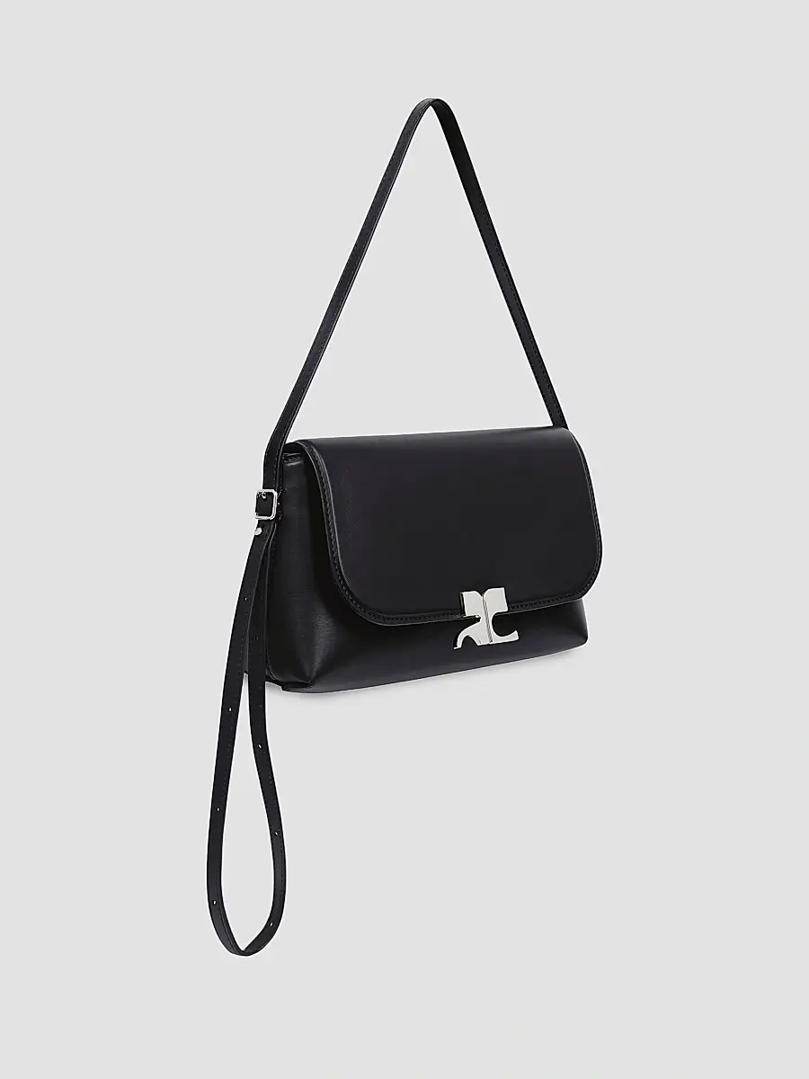 Courrèges Women's Icotype Leather Shoulder Bag | Thumbnail 4 Courrèges Women's Icotype Leather Shoulder Bag | Thumbnail 4