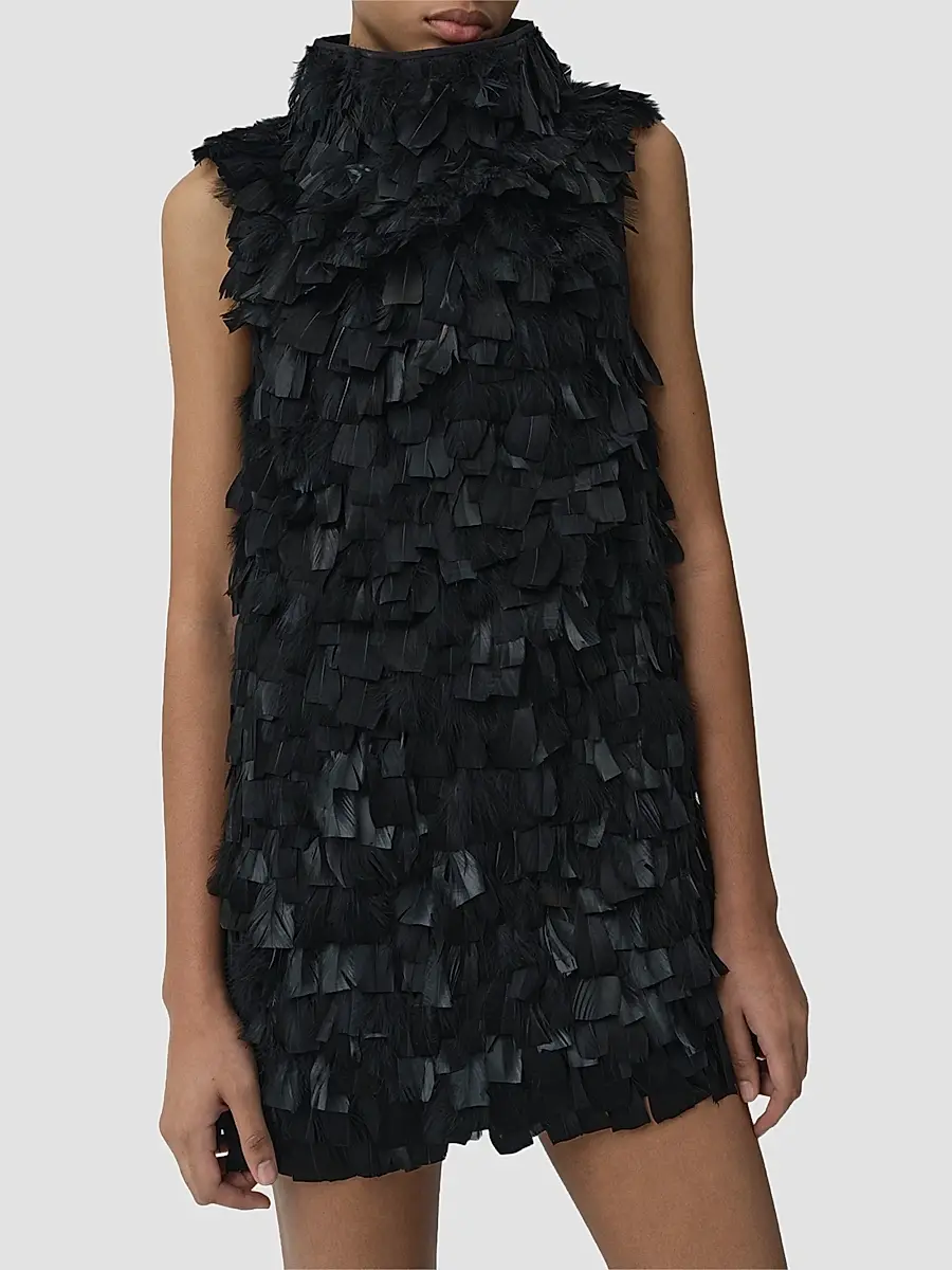 Simkhai Women's Karlene Embellished Mini Dress | Thumbnail 4