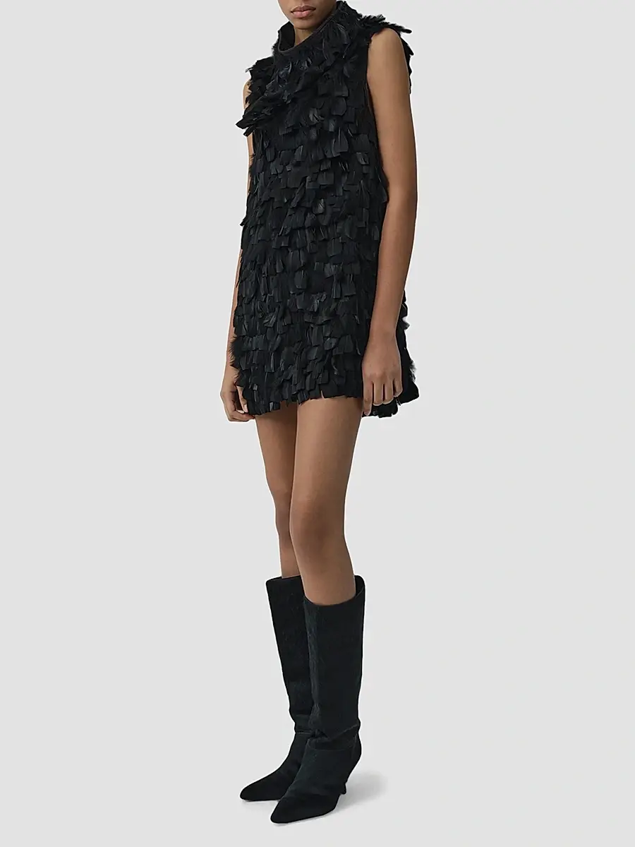 Simkhai Women's Karlene Embellished Mini Dress | Thumbnail 5
