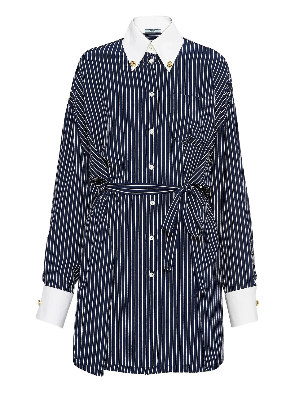Women's Marocain Shirt Dress Women's Marocain Shirt Dress
