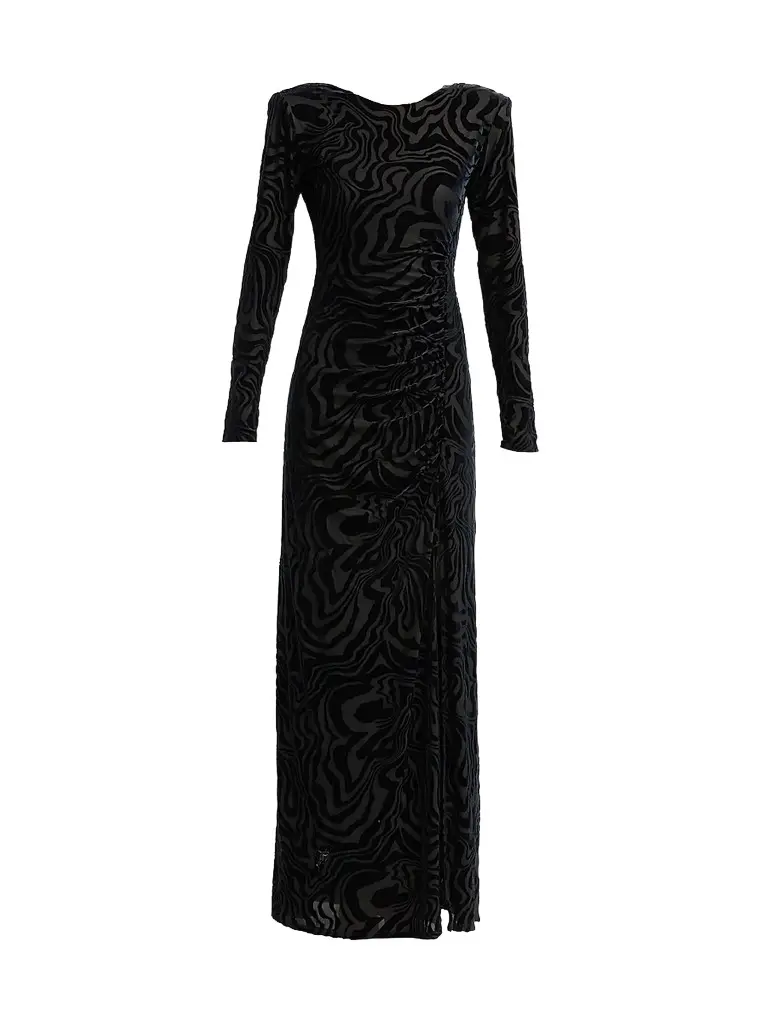 Ramy Brook Women's April Swirl A-Line Gown