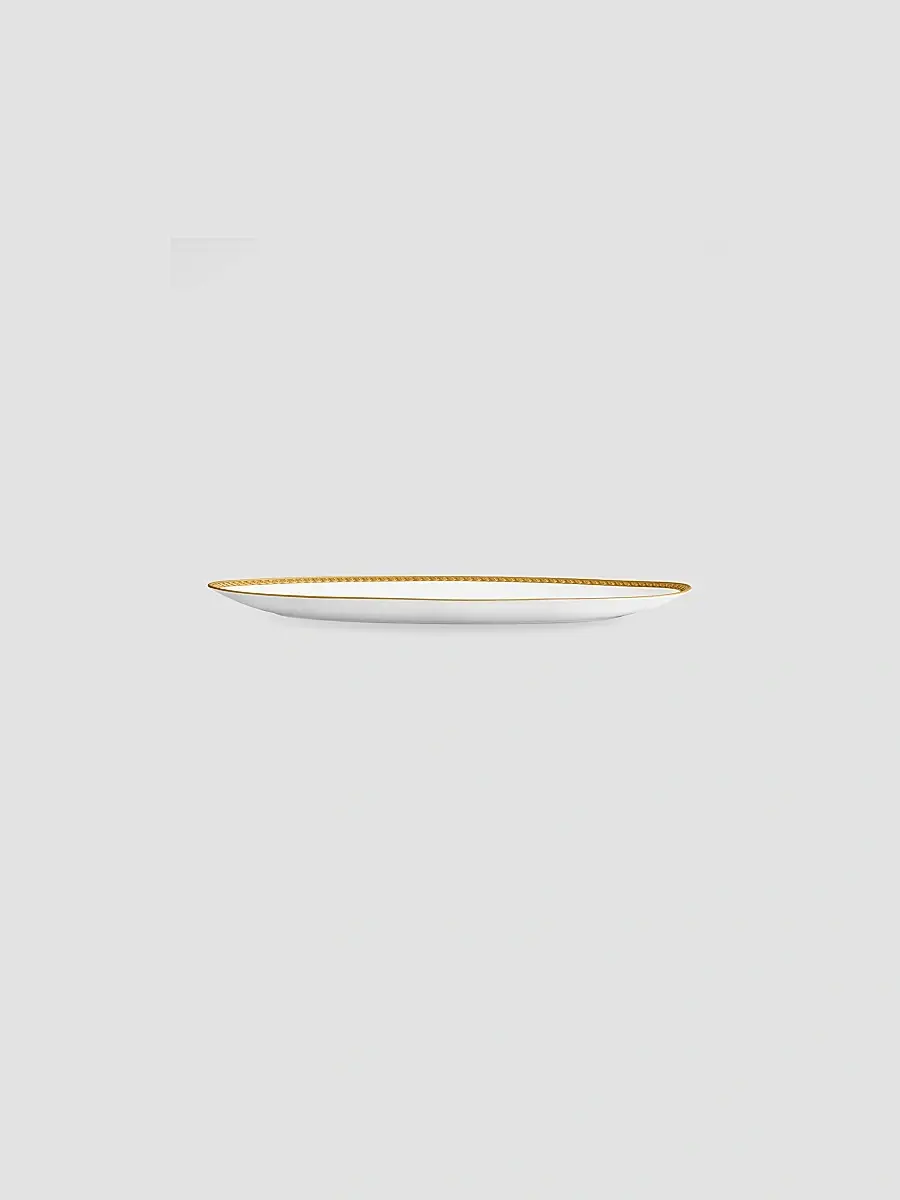 L'Objet Neptune Porcelain & 24K Gold Large Oval Platter | Thumbnail 2 L'Objet Neptune Porcelain & 24K Gold Large Oval Platter | Thumbnail 2