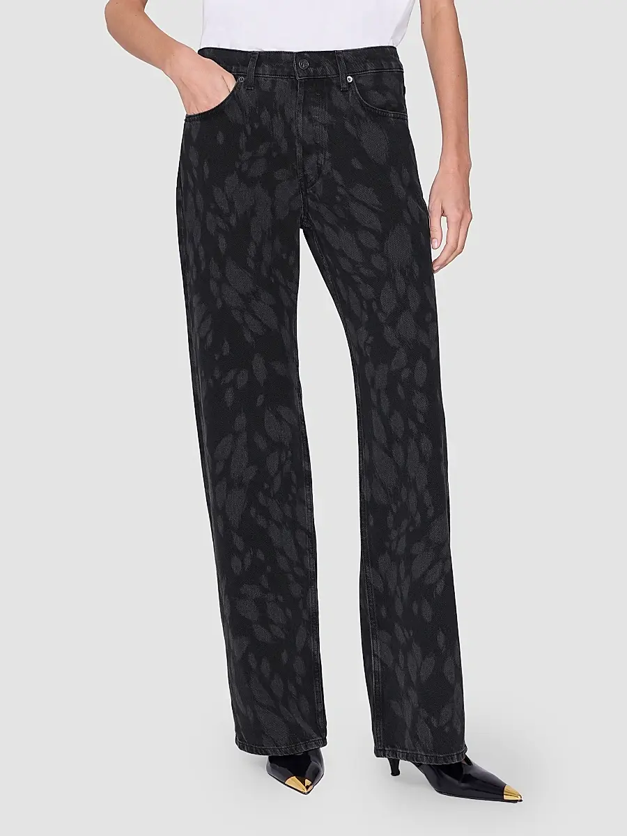 Anine Bing Women's Hugh Straight-Leg Jeans | Thumbnail 4 Anine Bing Women's Hugh Straight-Leg Jeans | Thumbnail 4