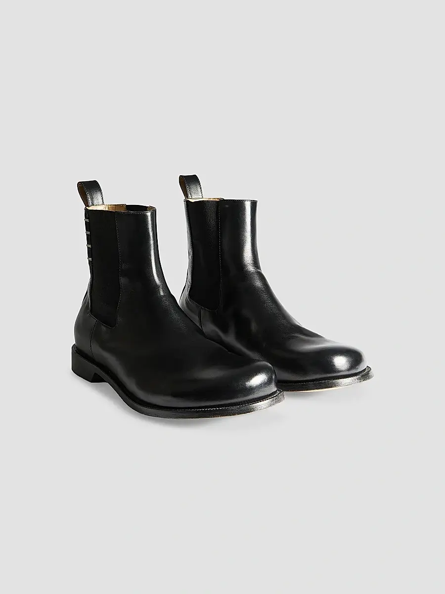 JW Anderson Women's Leather Chelsea Loafer Boots | Thumbnail 2 JW Anderson Women's Leather Chelsea Loafer Boots | Thumbnail 2