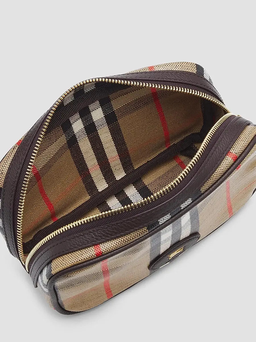 Burberry Highlands Check Make-Up Pouch | Thumbnail 4