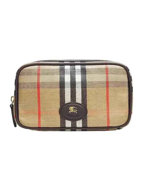 Highlands Check Make-Up Pouch Highlands Check Make-Up Pouch