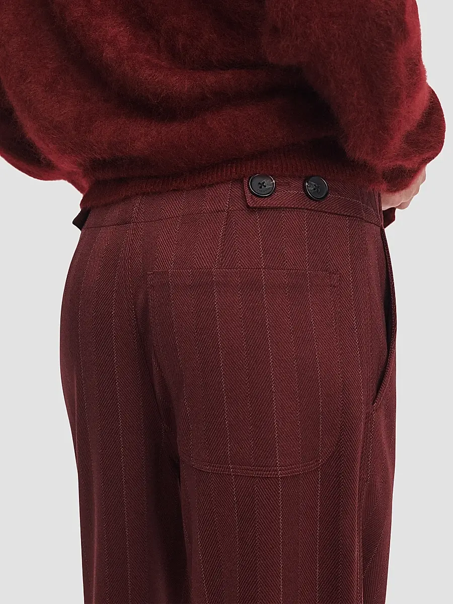 rag & bone Women's Irina Striped Ponte Jacquard Pants | Thumbnail 5 rag & bone Women's Irina Striped Ponte Jacquard Pants | Thumbnail 5