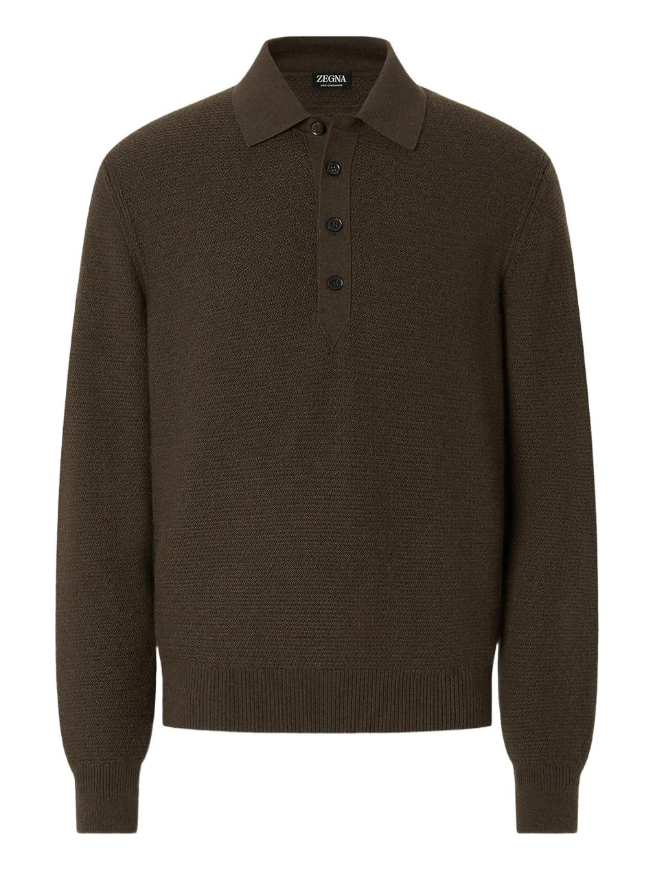 Men's Oasi Cashmere Polo Shirt