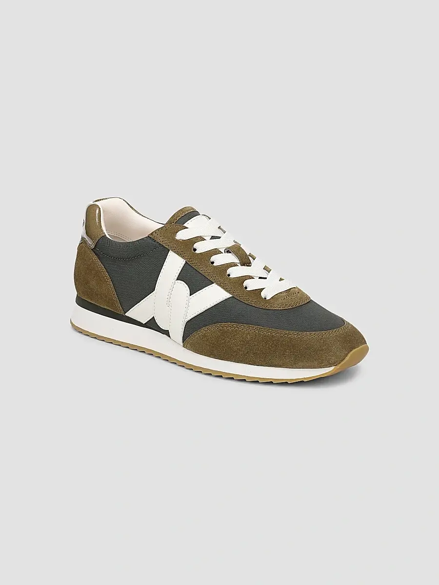 Veronica Beard Women's Penrose Suede & Textile Low-Top Sneakers | Thumbnail 2 Veronica Beard Women's Penrose Suede & Textile Low-Top Sneakers | Thumbnail 2