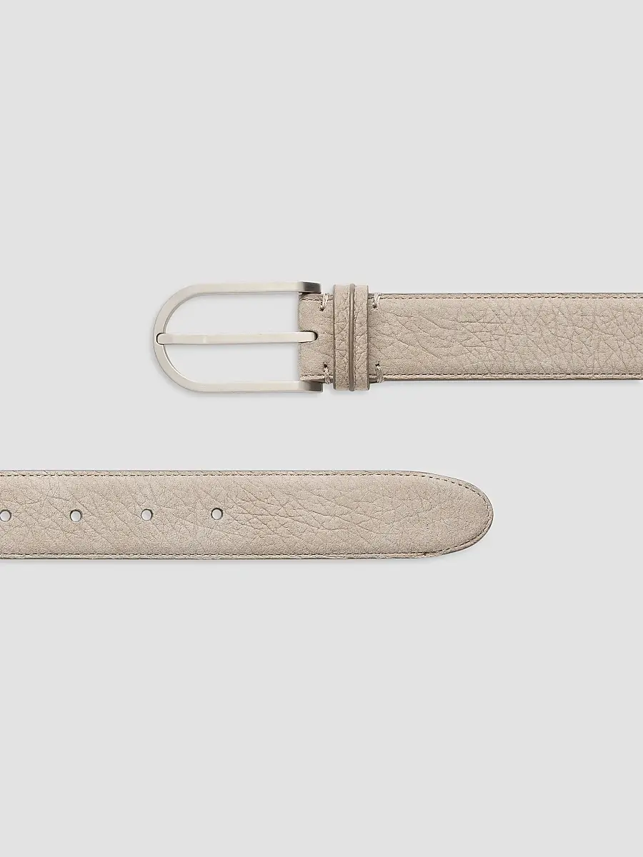 Zegna Men's Nubuck Belt | Thumbnail 3 Zegna Men's Nubuck Belt | Thumbnail 3