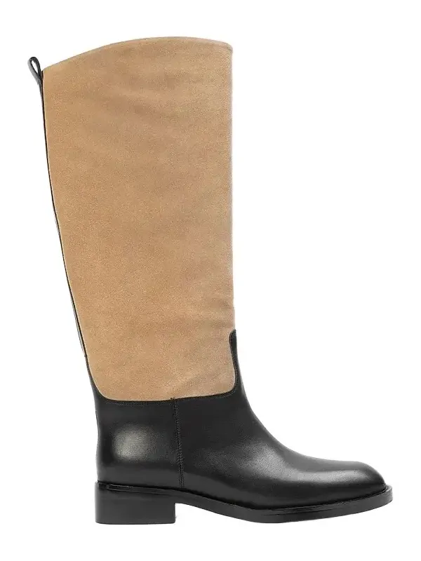 Black Suede Studio Women's Pace 40MM Boots