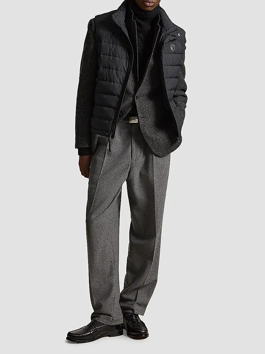 Polo Ralph Lauren Men's Mayhew Matte Down Vest | Thumbnail 2 Polo Ralph Lauren Men's Mayhew Matte Down Vest | Thumbnail 2