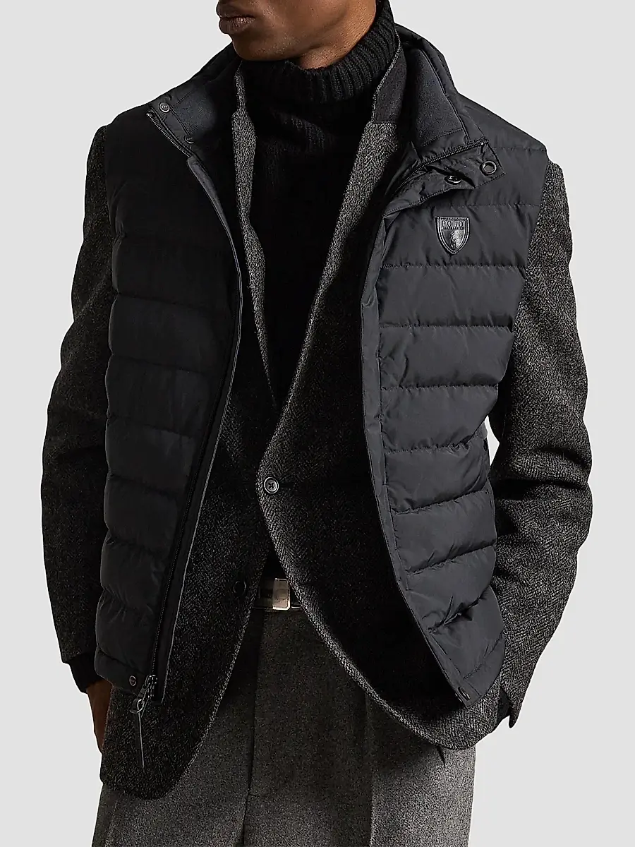 Polo Ralph Lauren Men's Mayhew Matte Down Vest | Thumbnail 4 Polo Ralph Lauren Men's Mayhew Matte Down Vest | Thumbnail 4