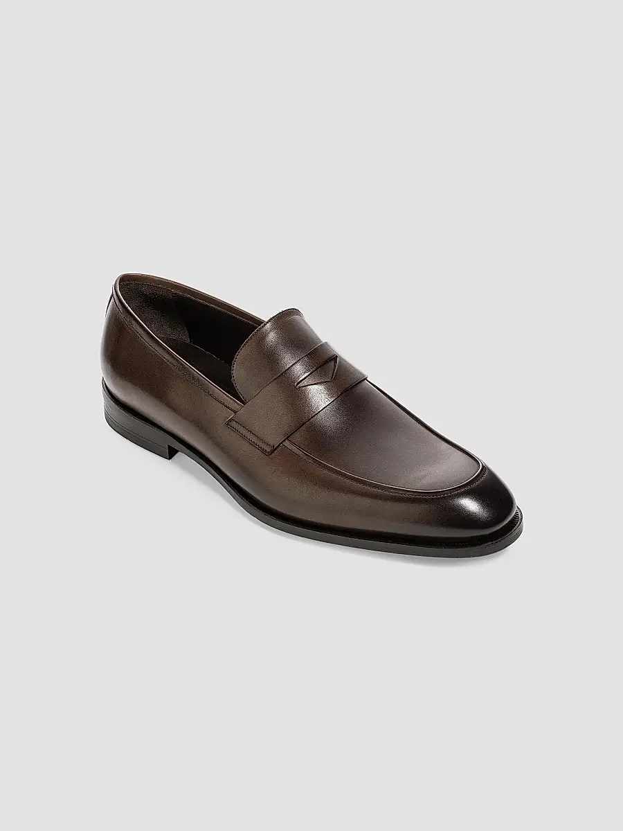 To Boot New York Men's Jagger Leather Penny Loafers | Thumbnail 2