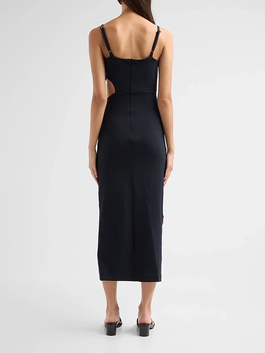 PatBo Women's Delya Stone Knit Midi Dress | Thumbnail 3