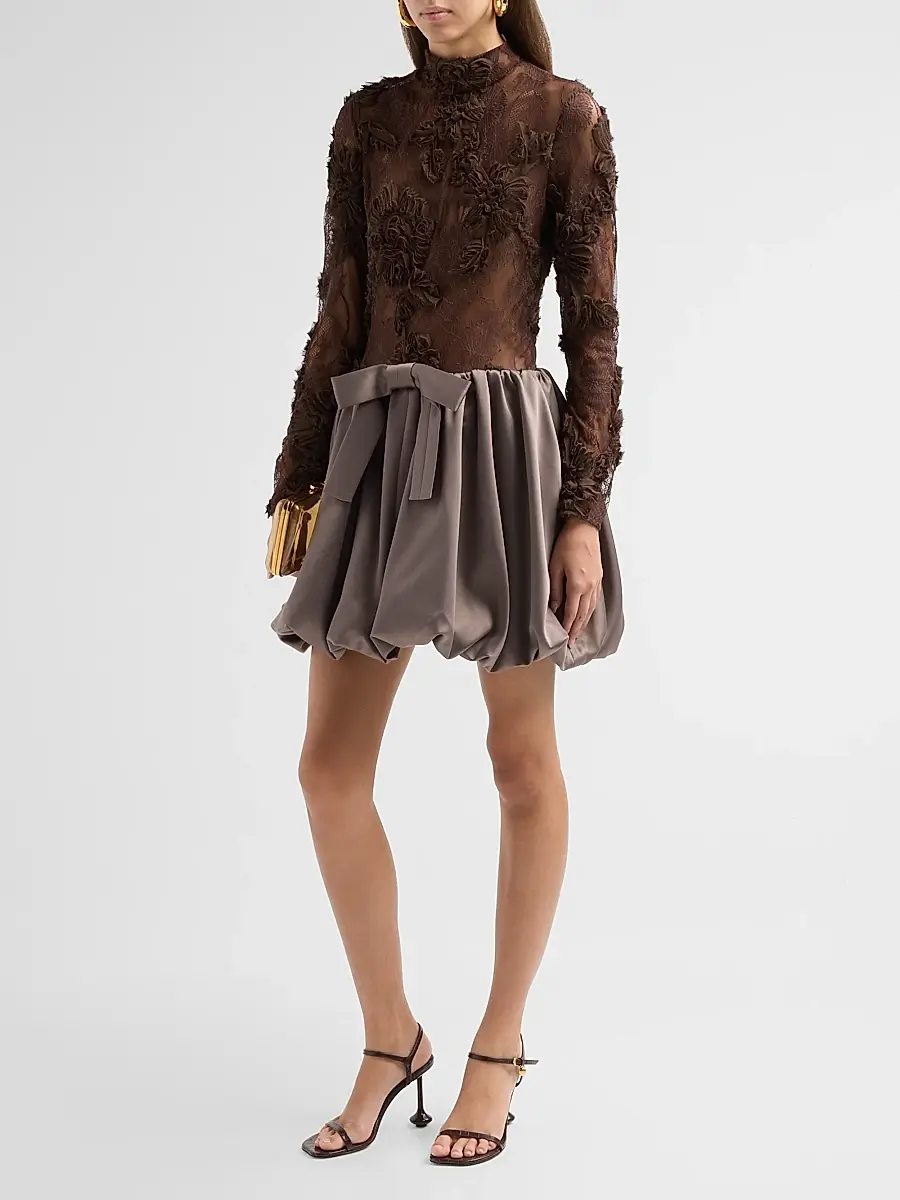 Aknvas Women's Jette Lace Cocktail Dress | Thumbnail 4