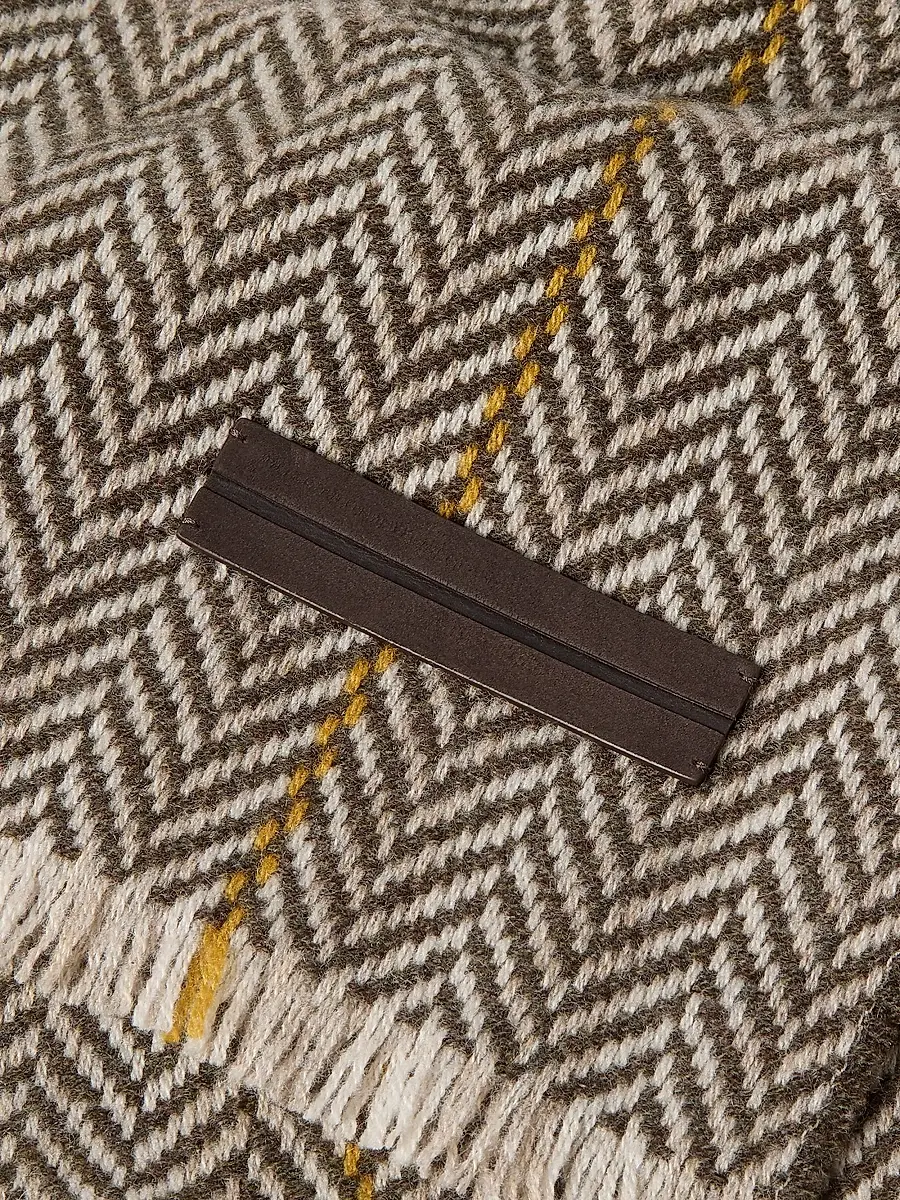 Zegna Men's Oasi Cashmere Scarf | Thumbnail 3