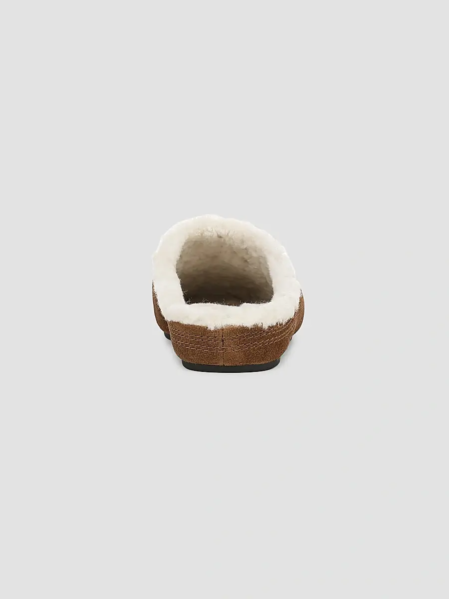 Veronica Beard Women's Narcisa Shearling-Lined Suede Mules | Thumbnail 3 Veronica Beard Women's Narcisa Shearling-Lined Suede Mules | Thumbnail 3