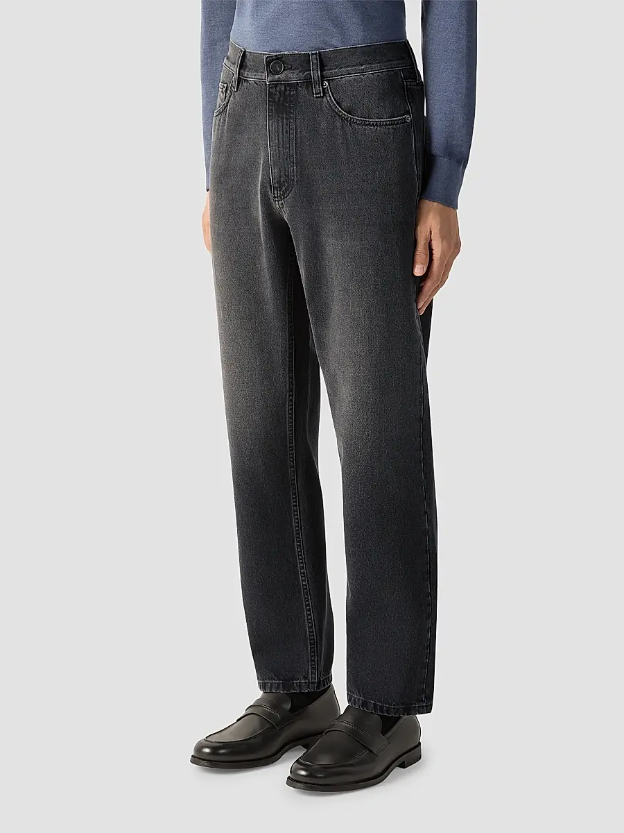 Zegna Men's Cotton Roccia Jeans | Thumbnail 2 Zegna Men's Cotton Roccia Jeans | Thumbnail 2