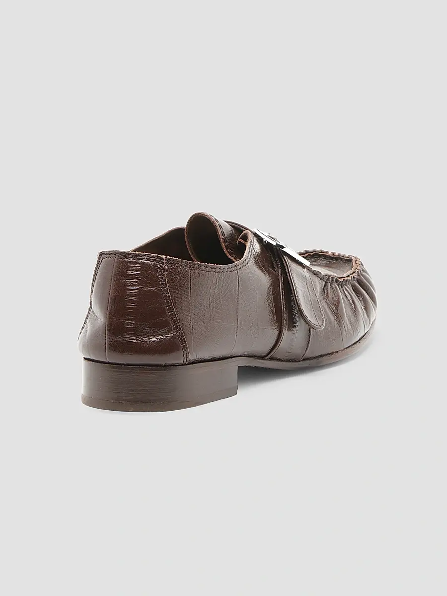 Marni Men's Moccasin Leather Apron Toe Shoes | Thumbnail 2 Marni Men's Moccasin Leather Apron Toe Shoes | Thumbnail 2