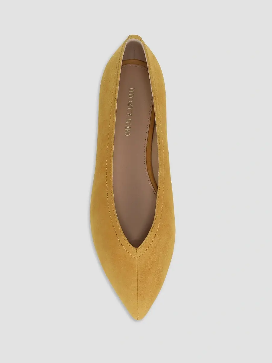Veronica Beard Women's Bancroft Suede Ballerina Flats | Thumbnail 4 Veronica Beard Women's Bancroft Suede Ballerina Flats | Thumbnail 4