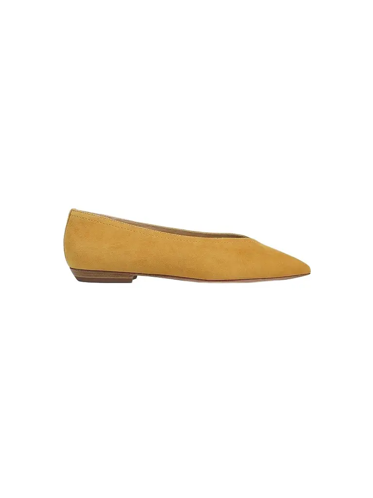 Veronica Beard Women's Bancroft Suede Ballerina Flats