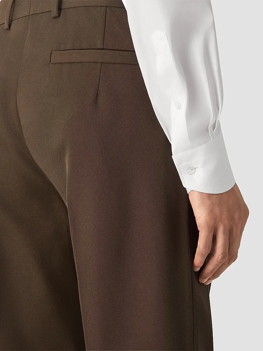 Zegna Men's Trecapi Cotton Shirt | Thumbnail 5 Zegna Men's Trecapi Cotton Shirt | Thumbnail 5