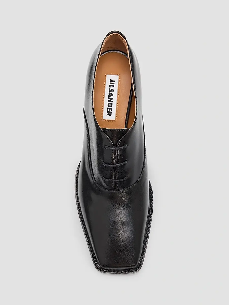 Jil Sander Women's Becky 40MM Lace-Up High-Heel Oxfords | Thumbnail 6 Jil Sander Women's Becky 40MM Lace-Up High-Heel Oxfords | Thumbnail 6