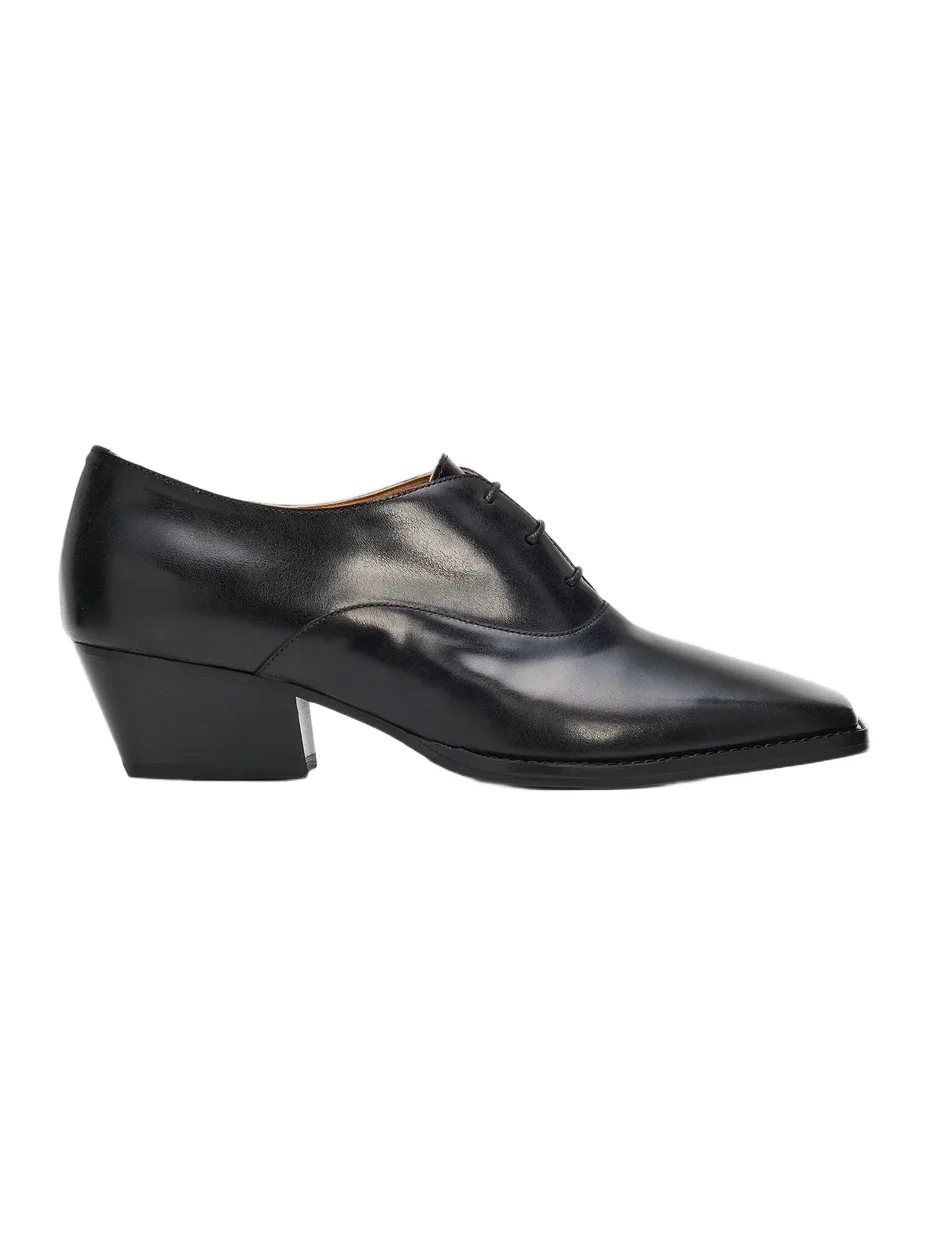 Jil Sander Women's Becky 40MM Lace-Up High-Heel Oxfords