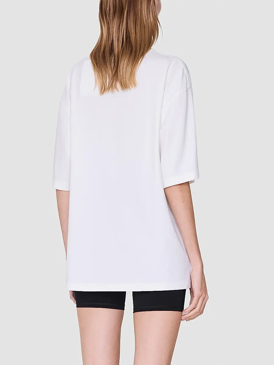 Anine Bing Women's Nell Sport Graphic Cotton T-Shirt | Thumbnail 3 Anine Bing Women's Nell Sport Graphic Cotton T-Shirt | Thumbnail 3