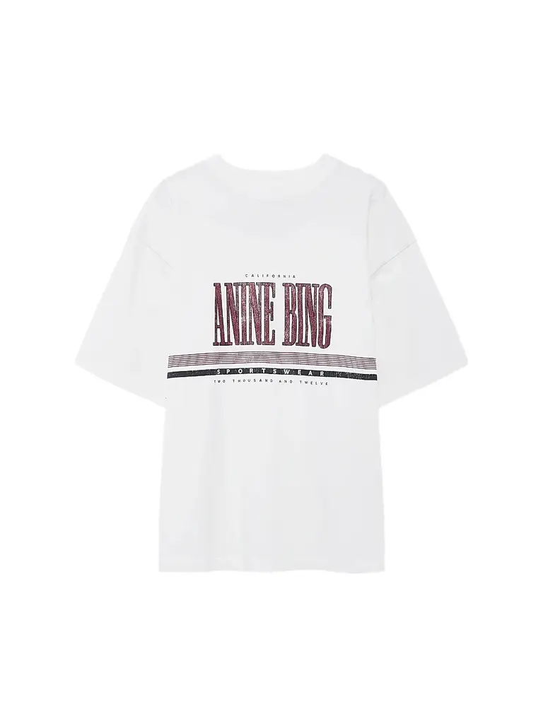 Anine Bing Women's Nell Sport Graphic Cotton T-Shirt