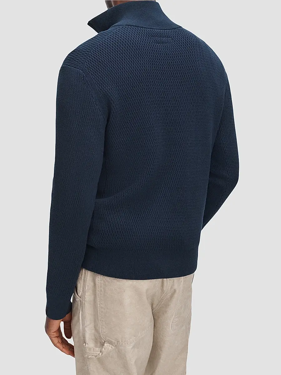 rag & bone Men's Danton Waffle-Knit Sweater | Thumbnail 3