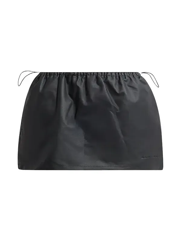 Women's Bungee Waist Mini Skirt Women's Bungee Waist Mini Skirt