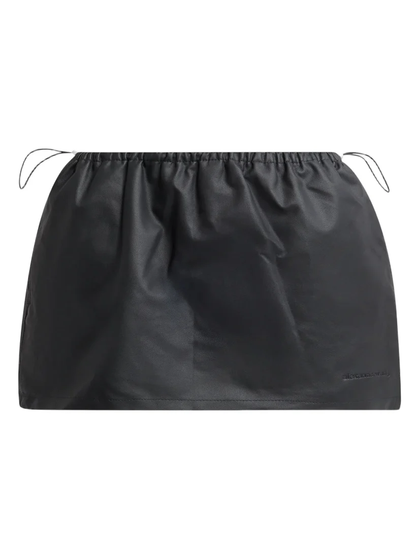 Alexander Wang Women's Bungee Waist Mini Skirt