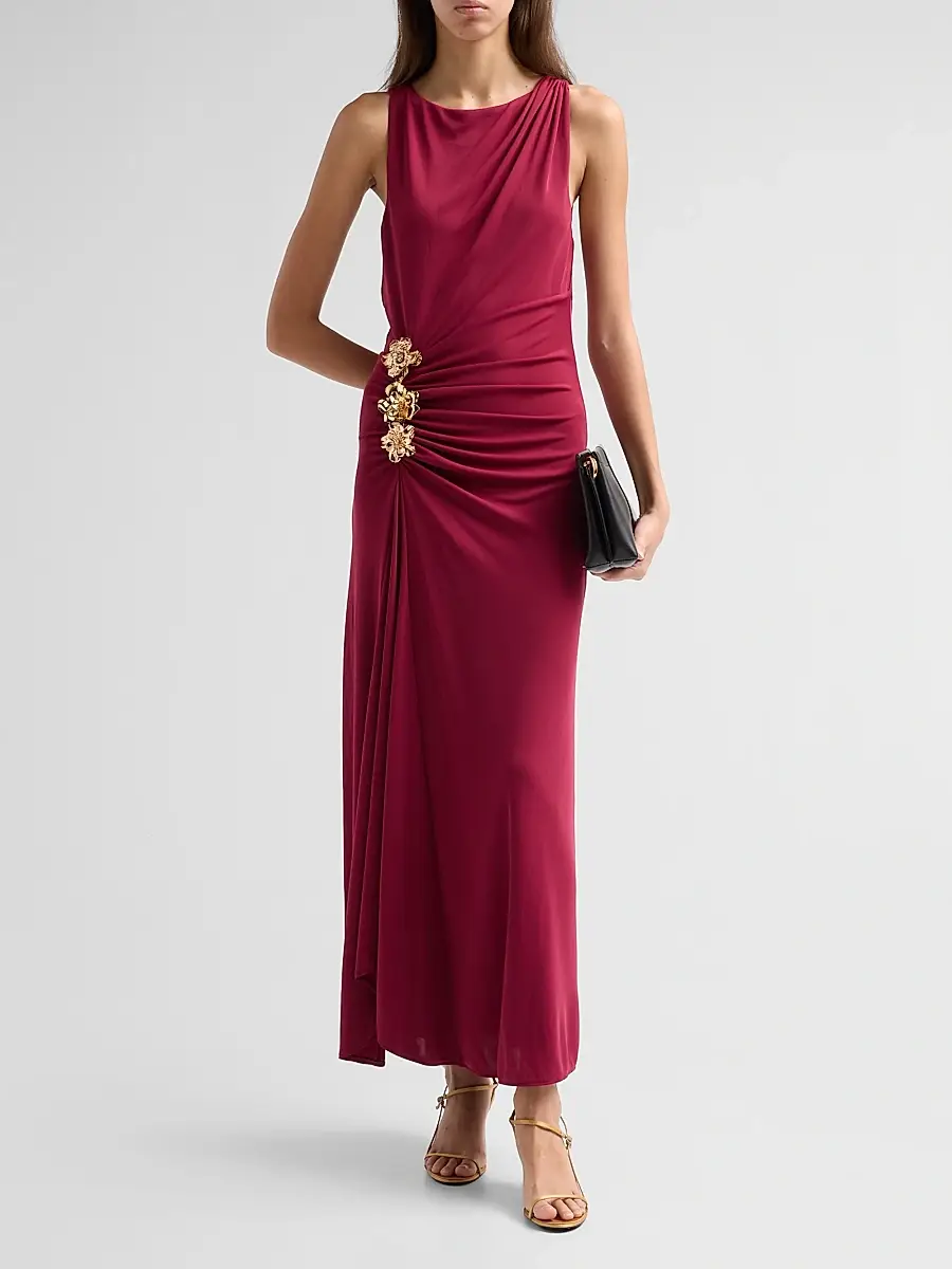 Cinq à Sept Women's Eliro Gathered Maxi Dress | Thumbnail 2 Cinq à Sept Women's Eliro Gathered Maxi Dress | Thumbnail 2
