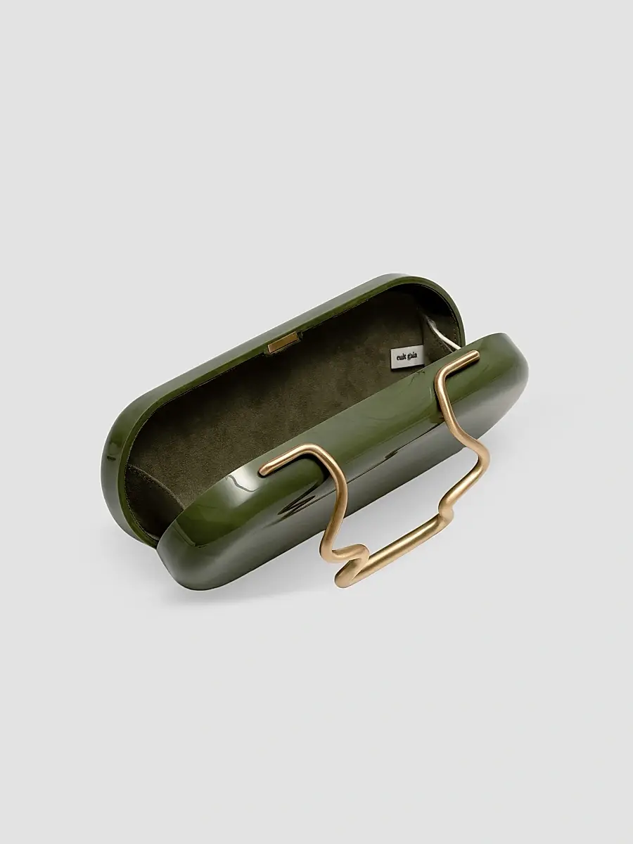 Cult Gaia Women's Ilaria Sculptural Clutch | Thumbnail 4 Cult Gaia Women's Ilaria Sculptural Clutch | Thumbnail 4