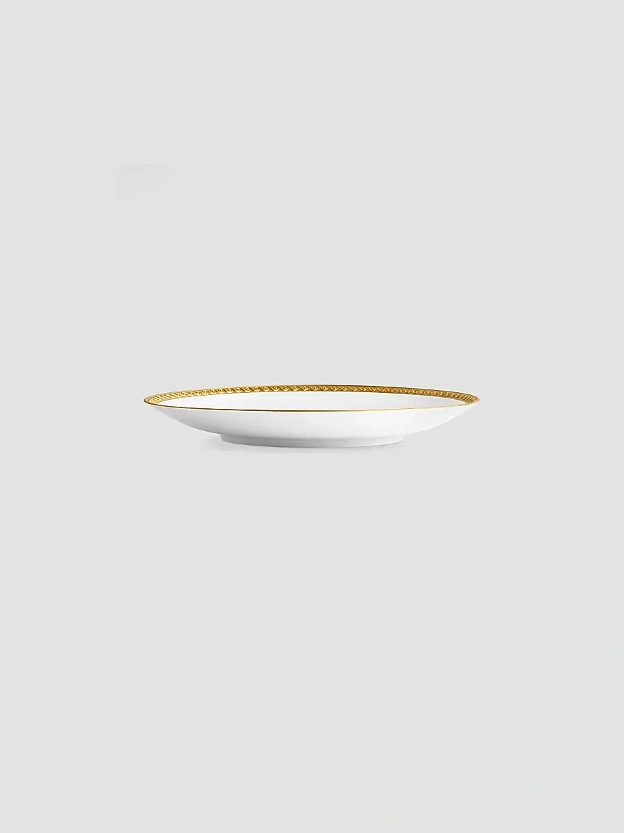 L'Objet Neptune Porcelain & 24K-Gold Charger - White Gold | Thumbnail 3 L'Objet Neptune Porcelain & 24K-Gold Charger - White Gold | Thumbnail 3