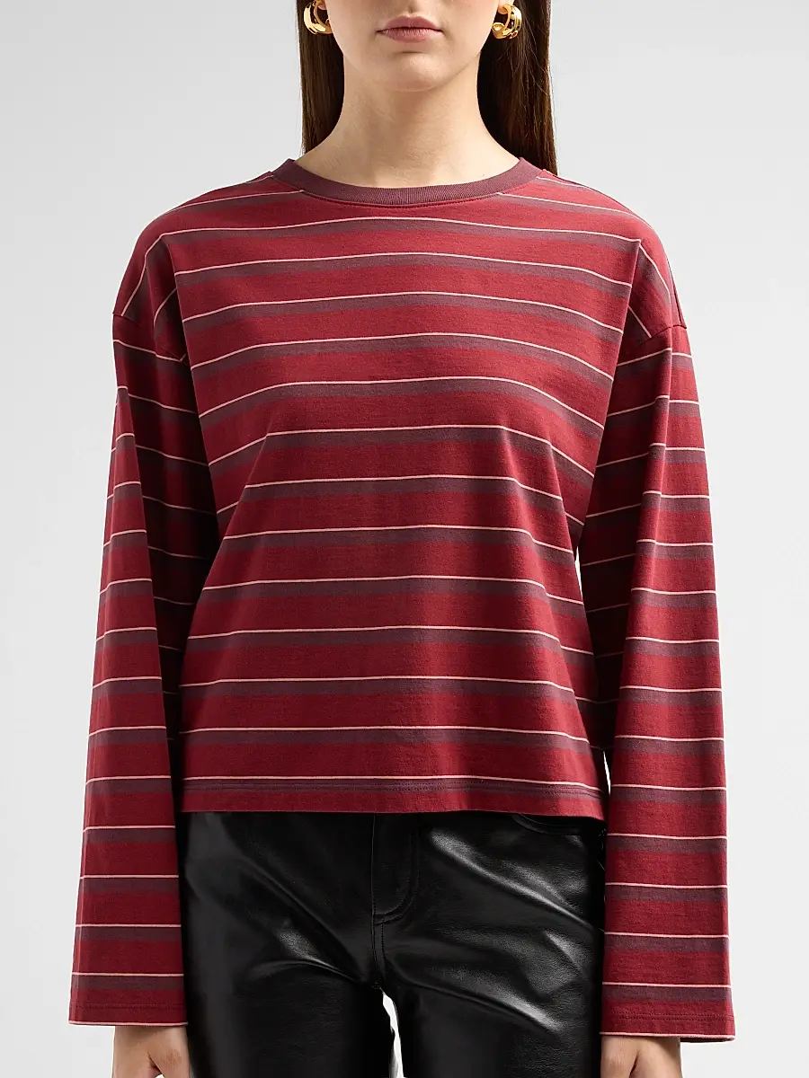 rag & bone Women's Kelly Striped Cotton Long-Sleeve Top | Thumbnail 5 rag & bone Women's Kelly Striped Cotton Long-Sleeve Top | Thumbnail 5
