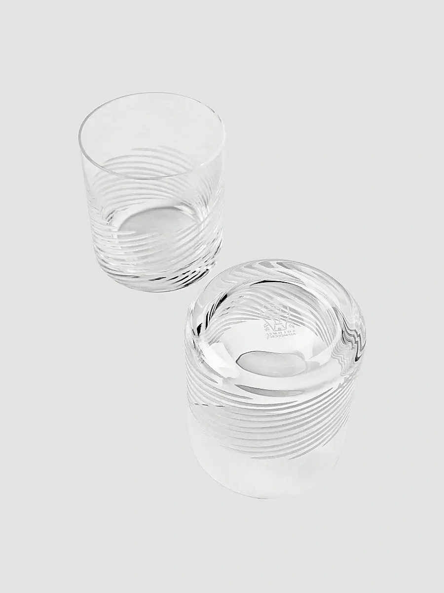 Brunello Cucinelli Set of Two Amaro Glasses in Murano Glass | Thumbnail 2 Brunello Cucinelli Set of Two Amaro Glasses in Murano Glass | Thumbnail 2