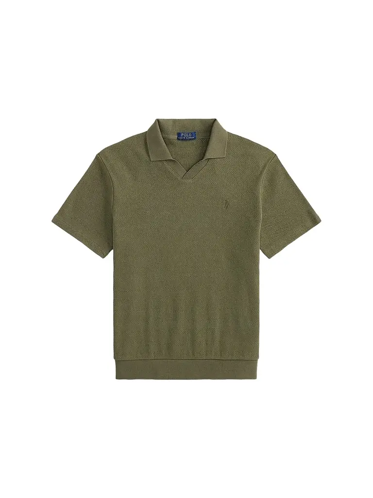 Polo Ralph Lauren Men's Pointelle-Ribbed Polo Shirt